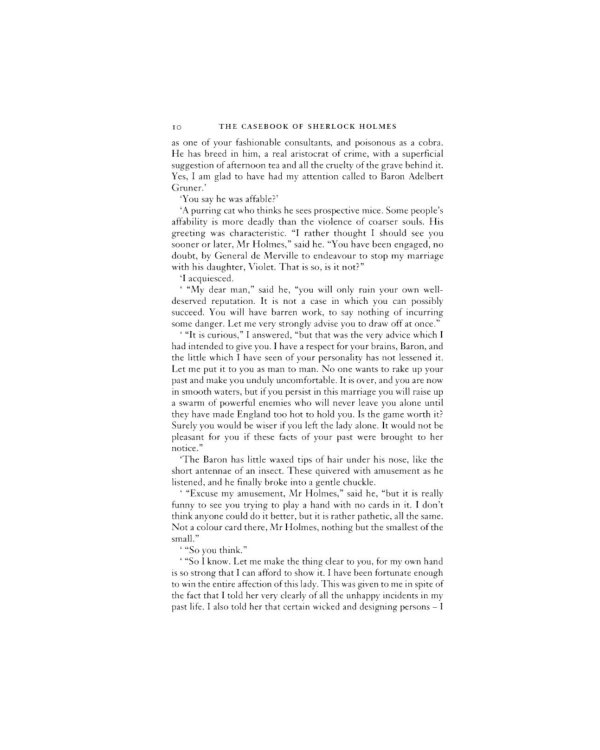 The Casebook of Sherlock Homes & His Last Bow