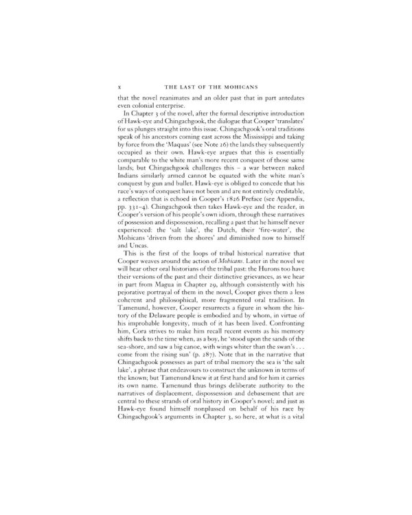 The Last of the Mohicans