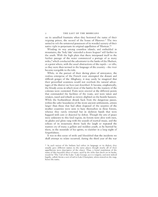 The Last of the Mohicans