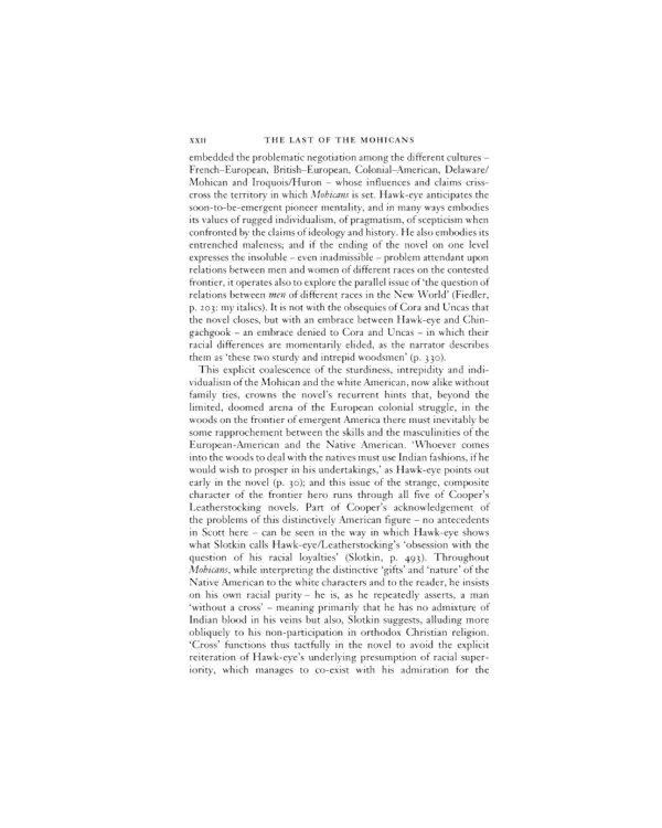 The Last of the Mohicans