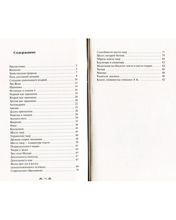 Введение в ведическую анатомию. Кундалини. Чакры. Тантра