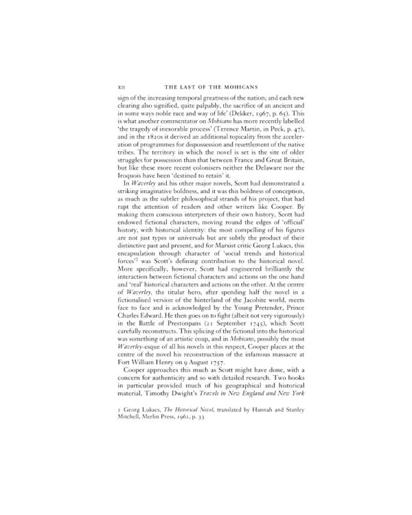 The Last of the Mohicans