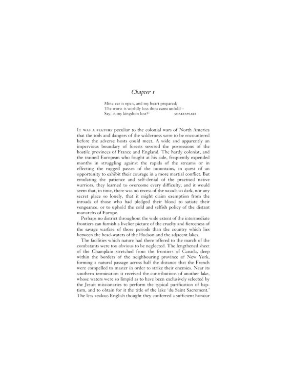 The Last of the Mohicans