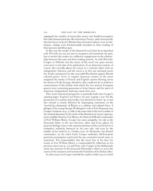 The Last of the Mohicans