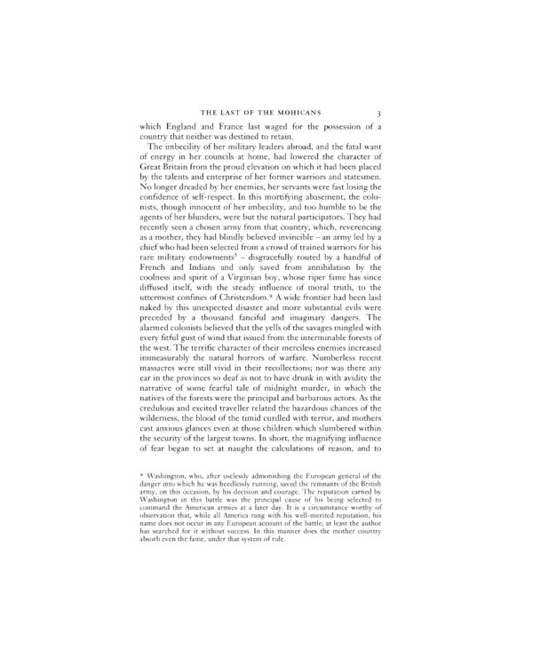 The Last of the Mohicans