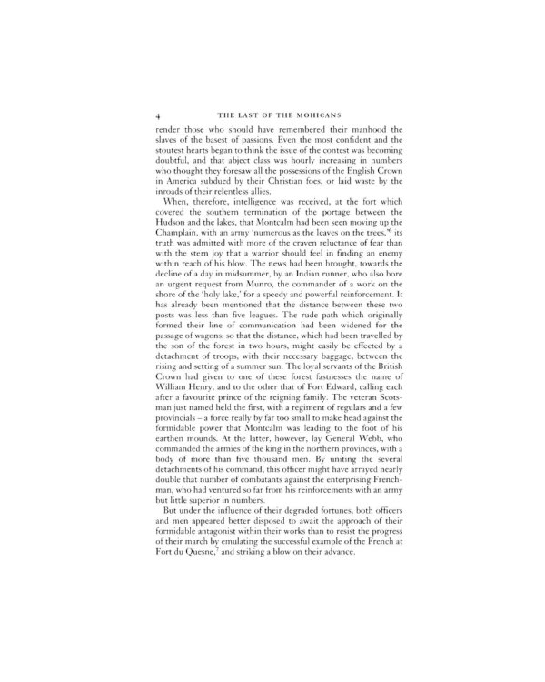 The Last of the Mohicans