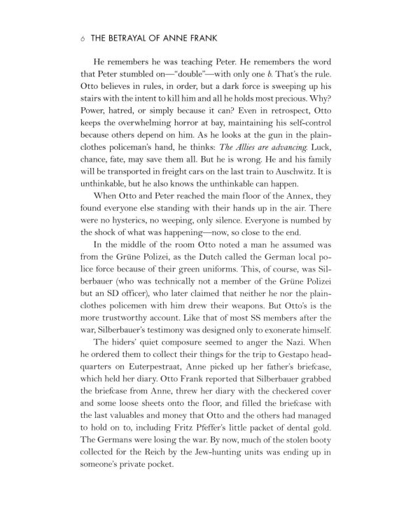 The Betrayal of Anne Frank. A Cold Case Investigation