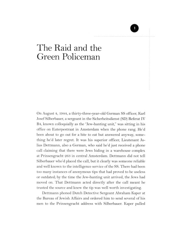 The Betrayal of Anne Frank. A Cold Case Investigation