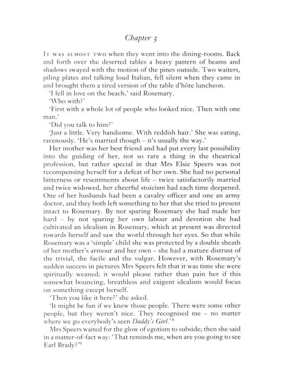 Tender is the Night & The Last Tycoon