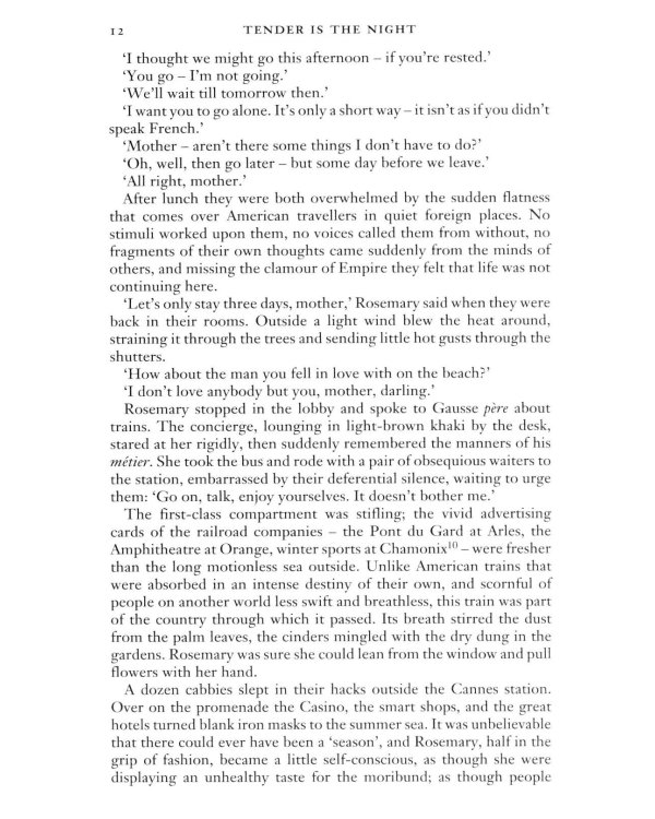 Tender is the Night & The Last Tycoon