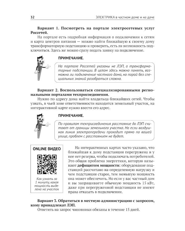 ЭЛЕКТРИКА в частном доме и на даче. С QR-кодами для перехода к необходимым ресурсам