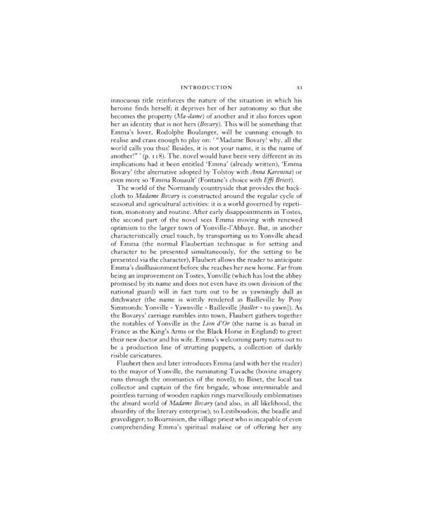 Madame Bovary