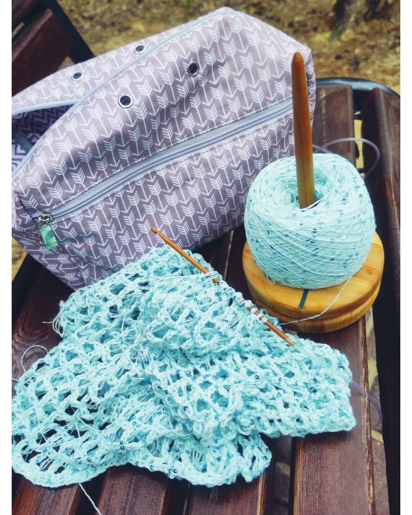 Тунисское вязание от А до Я. Техника. Узоры. Проекты. Полное практическое руководство