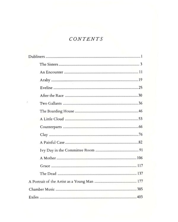 Dubliners & A Portrait of the Artist as a Young Man and Other Works (Collected Works Of James Joyce)