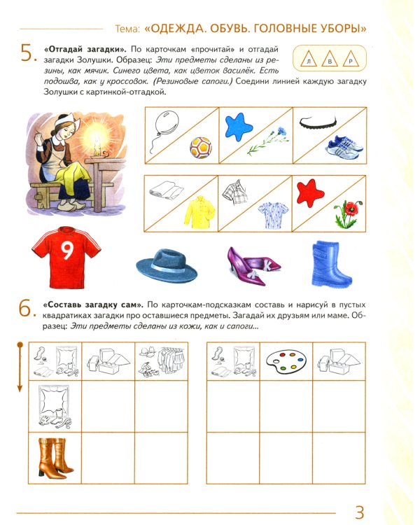 Развиваем связную речь у детей 6-7 лет с ОНР. Альбом 3. Мир человека. 3-е изд., испр