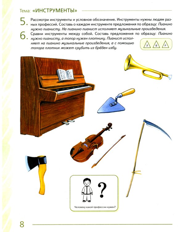 Развиваем связную речь у детей 6-7 лет с ОНР. Альбом 3. Мир человека. 3-е изд., испр
