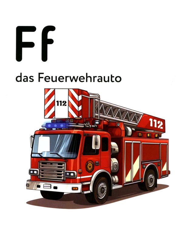 Немецкий алфавит. Транспорт