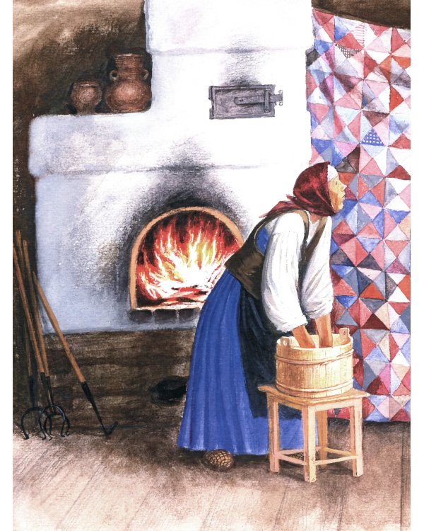 Лиса и волк: русская народная сказка