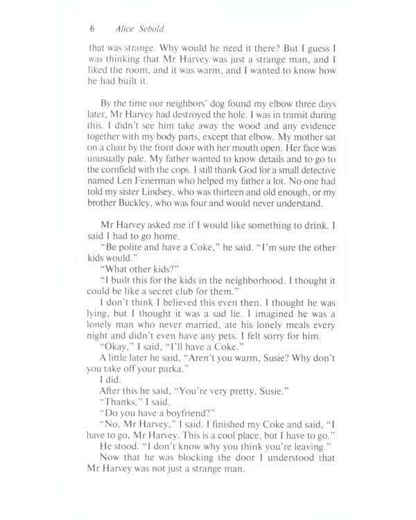 The Lovely Bones = Милые кости: книга для чтения на англ.яз. Intermediate