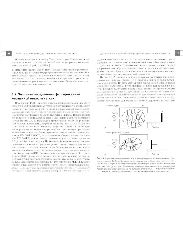 Интерпретация результатов легочных функциональных тестов