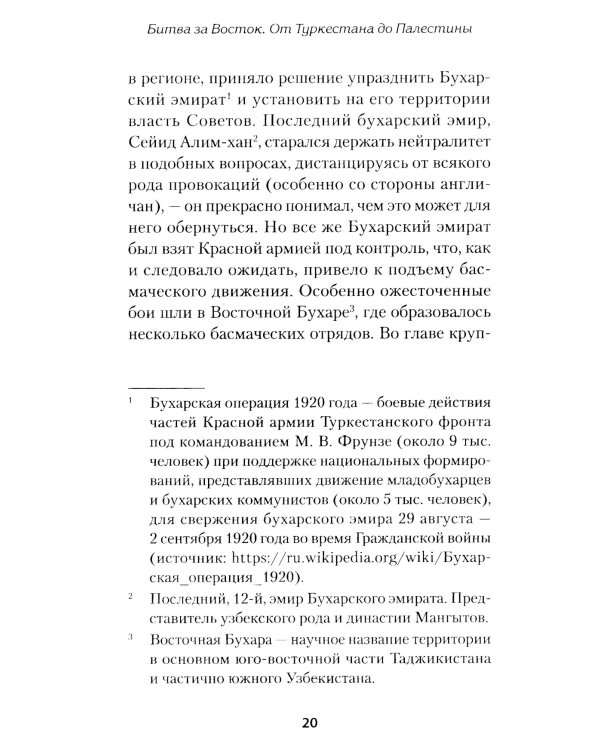 Битва за Восток. От Туркестана до Палестины