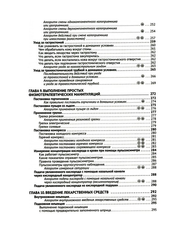 Профессиональный уход за больными. Алгоритмы практических манипуляций в медучреждении и на дому