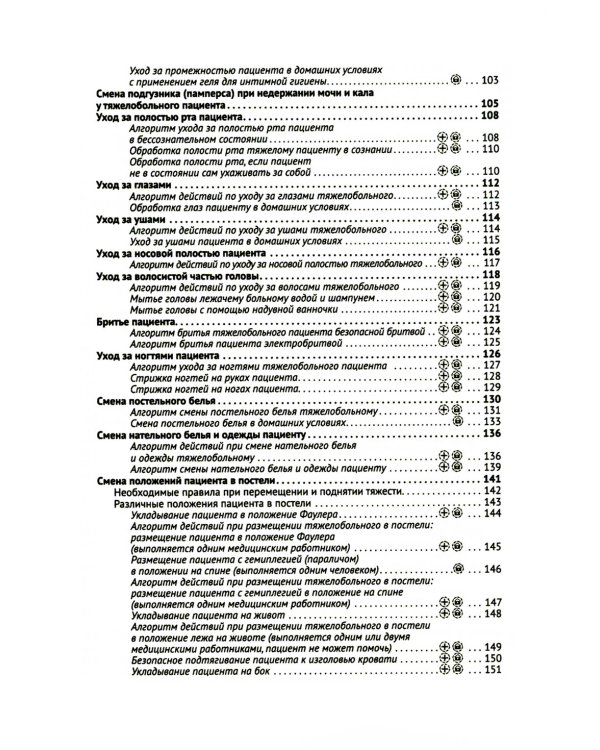 Профессиональный уход за больными. Алгоритмы практических манипуляций в медучреждении и на дому