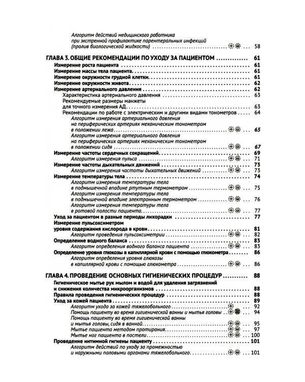 Профессиональный уход за больными. Алгоритмы практических манипуляций в медучреждении и на дому