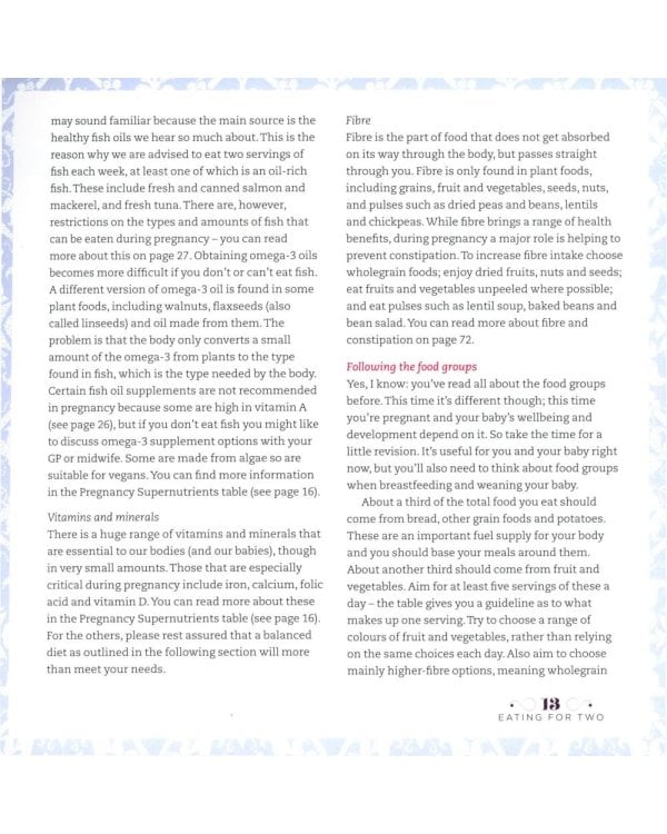 Eating for Two. The complete guide to nutrition during pregnancy and beyond