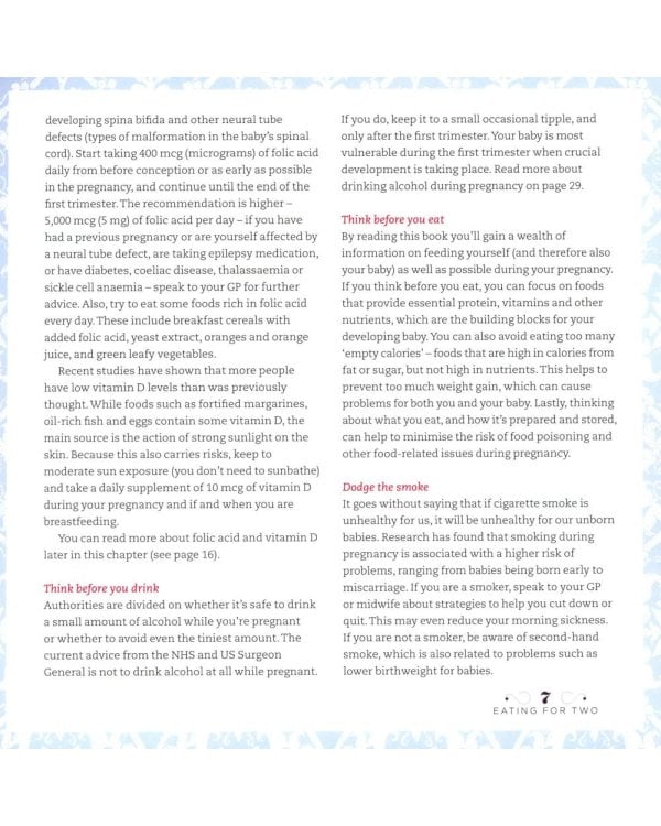 Eating for Two. The complete guide to nutrition during pregnancy and beyond