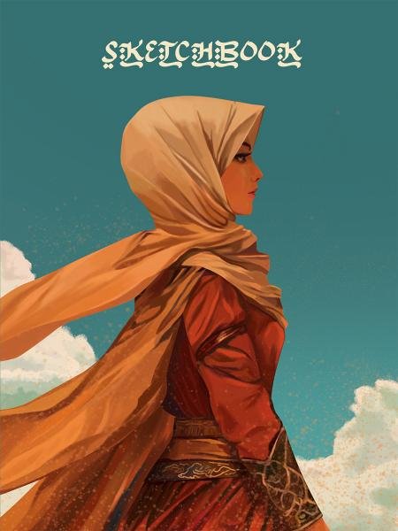 СКЕТЧБУК А5. ЦВЕТОК ПУСТЫНИ выб.лак