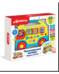 Музыкальный автобус Первые знания Желтый