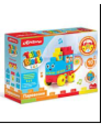 Паровозик Talky Blocks кнопочка