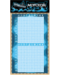 Игра настольная Морской бой в пакете с маркерами