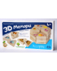 Игра деревянная 3D Мемори Ассорти