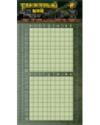 Игра настольная Танковый бой в пакете с маркерами