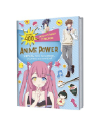 Наклейки Anime Power голубая обложка ЮМП