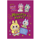 Наклейки Monster Party фуксия обложка ЮМП