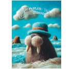 Блокнот Уютный морж