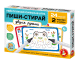 Игра развивающая Пиши-стирай двумя руками 12 двуст.карточек
