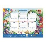 Расписание уроков. Аниме. 28,5х40 см. ГЕОДОМ