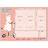 Расписание уроков. Весёлая лама. 28,5х40 см. ГЕОДОМ