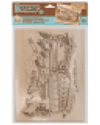 Выжигание. Доска для выжигания 1 шт Танк Т-80УМ1 Барс А4 европодвес