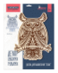 Выжигание. Доска для выжигания Сова А3 конверт