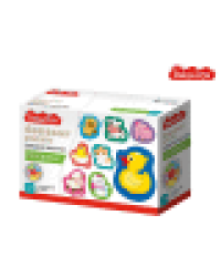 Пазлы контурные Половинки Домашние животные Baby Toys 8 карт. 16 эл