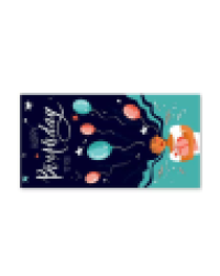 Конверт для денег. Happy Birthday. Вид 4.