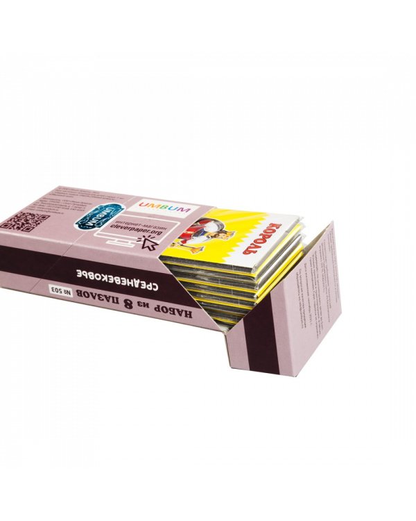 Средневековье Набор из 8 пазлов. Игра настольно-печатная Объемные пазлы