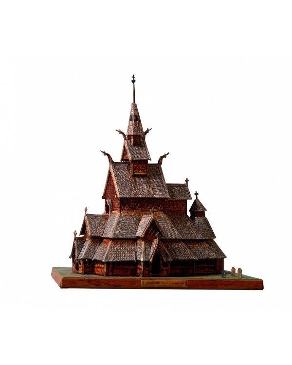 Ставкирка в Боргунне, Норвегия, ХII в.