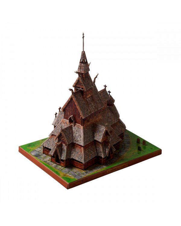 Ставкирка в Боргунне, Норвегия, ХII в.