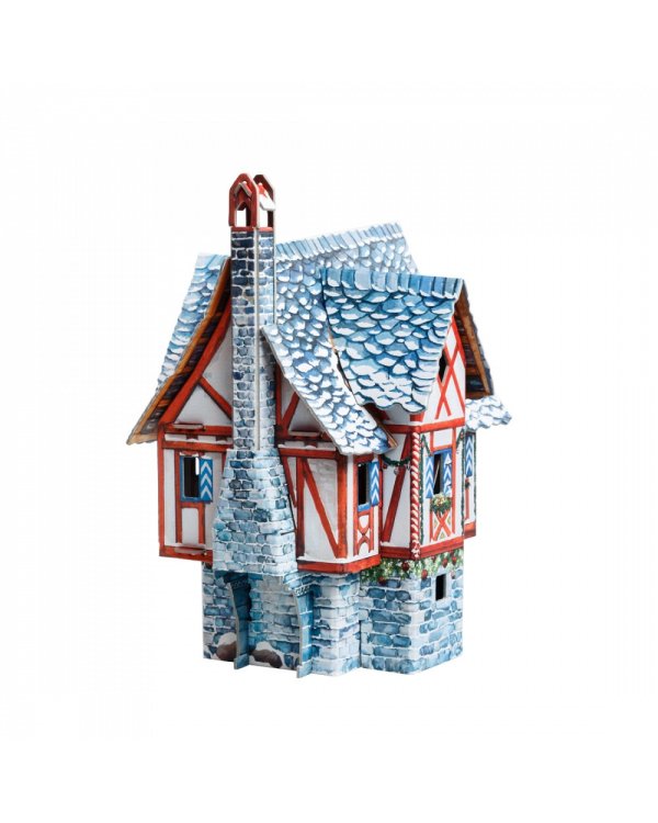 Дом купца зима